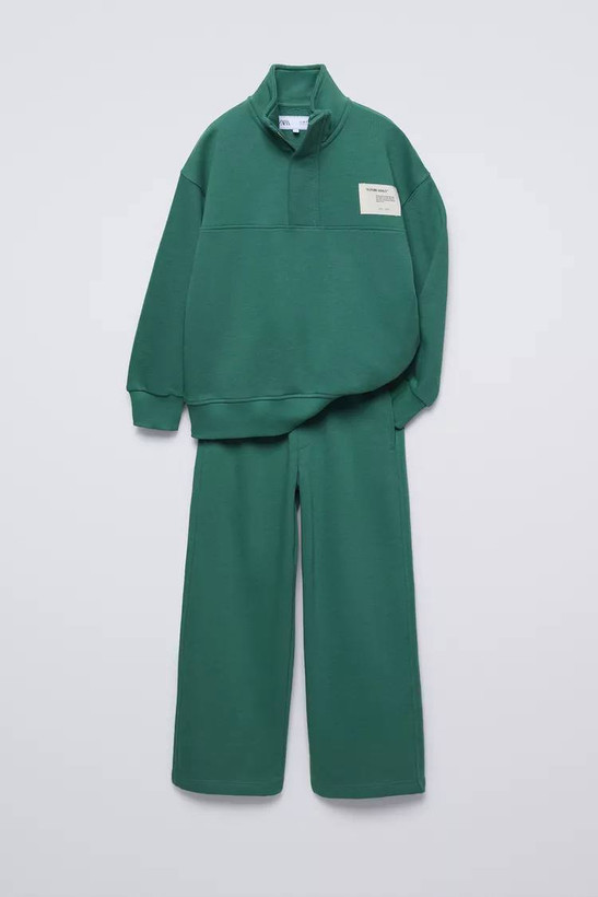ست بلوز و شلوار یقه زیپ دار زارا (ZARA)