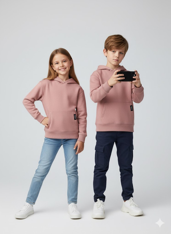 هودی بیسیک جیب کانگرویی توکرکی زارا (ZARA)